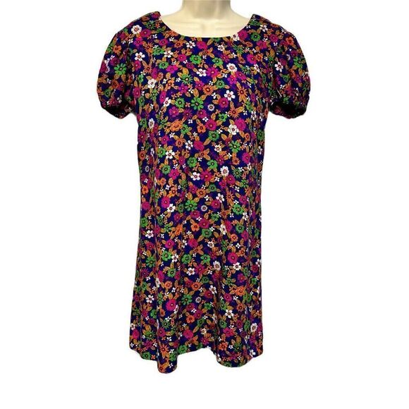 Vintage Dresses & Skirts - Vintage 70s Floral Mini Dress